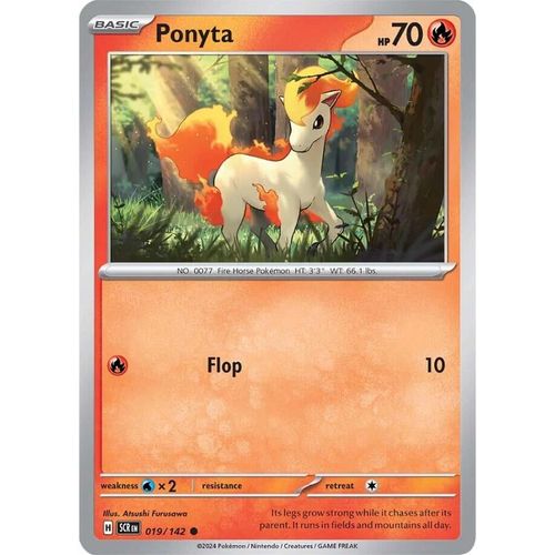 Ponyta (019/142) [SV07: Stellar Crown] - PokéBox Australia