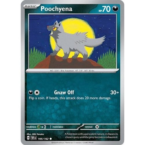 Poochyena (105/162) [SV05: Temporal Forces] - PokéBox Australia