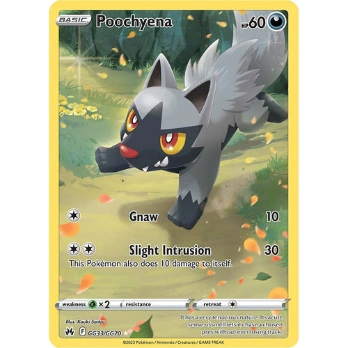 Poochyena (GG33/GG70) (Crown Zenith: Galarian Gallery) - PokéBox Australia