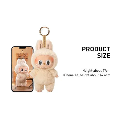 POP MART: THE MONSTERS - Exciting Macaron Vinyl Face Plush Pendant Blind Box - PokéBox Australia