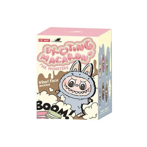 POP MART: THE MONSTERS - Exciting Macaron Vinyl Face Plush Pendant Blind Box - PokéBox Australia