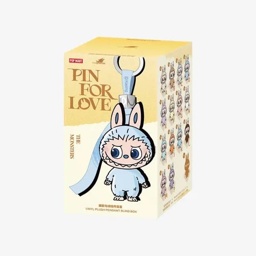 POP MART: THE MONSTERS - Pin For Love Series: Vinyl Plush Pendant Blind Box (A - M) - PokéBox Australia