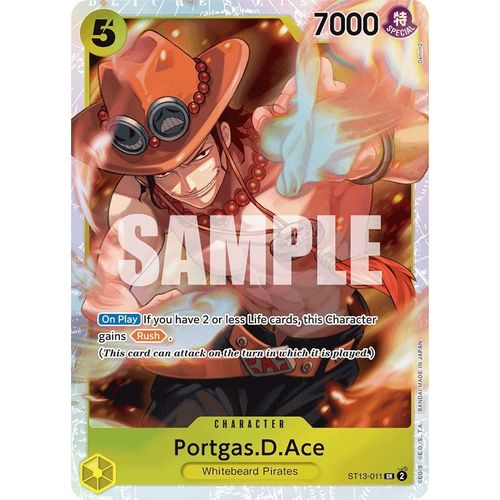Portgas.D.Ace (011) (ST13 - 011) [Ultra Deck: The Three Brothers] - PokéBox Australia