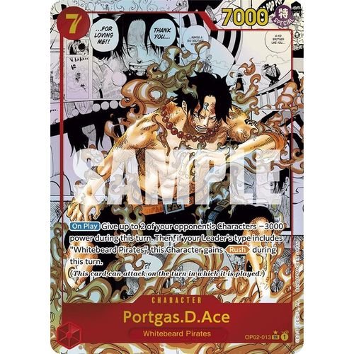 Portgas.D.Ace (Manga) (OP02 - 013) [Premium Booster - The Best - ] - PokéBox Australia