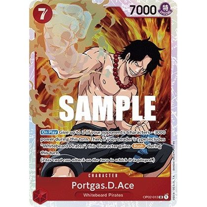 Portgas.D.Ace (OP02 - 013) [Paramount War] - PokéBox Australia