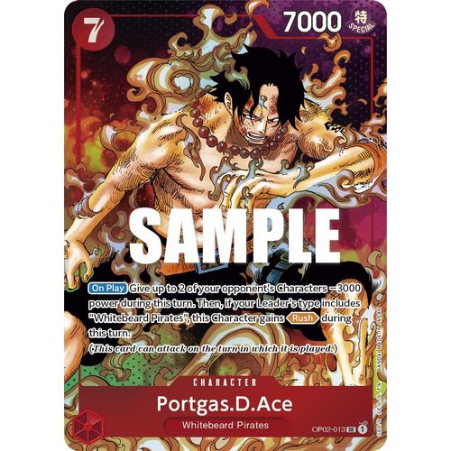Portgas.D.Ace (Parallel) (OP02 - 013) [Paramount War] - PokéBox Australia