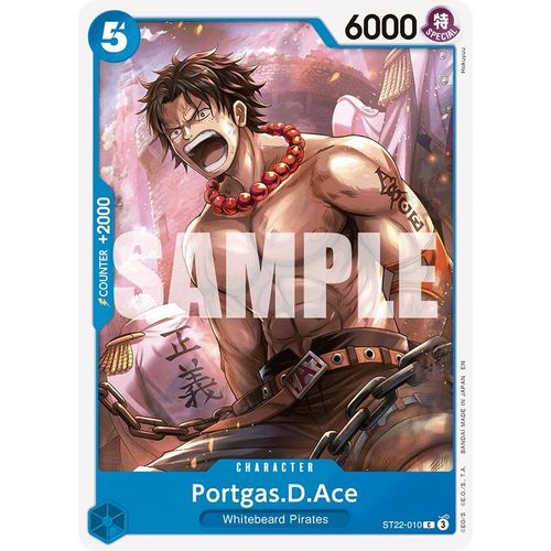 Portgas.D.Ace (ST22 - 010) (Starter Deck 22: Ace & Newgate) - PokéBox Australia