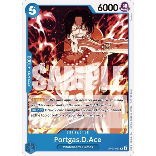 Portgas.D.Ace (Tournament Pack 2024 Oct. - Dec.) (OP07 - 053) [One Piece Promotion Cards] - PokéBox Australia