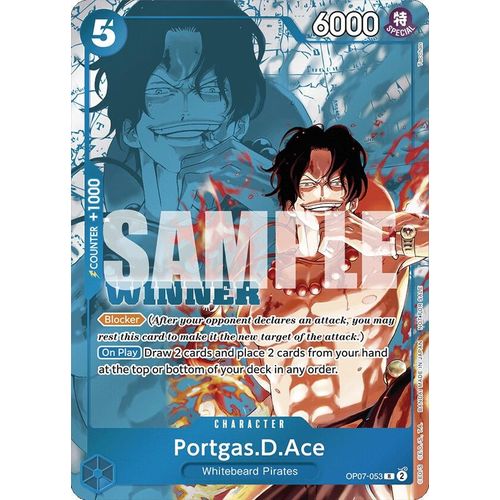 Portgas.D.Ace (Winner Pack 2024 Oct. - Dec.) (OP07 - 053) [One Piece Promotion Cards] - PokéBox Australia