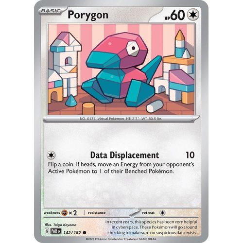 Porygon (142/182) [SV04: Paradox Rift] - PokéBox Australia