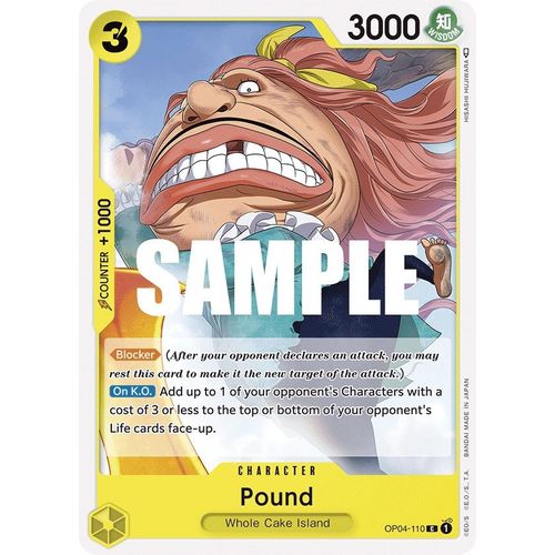 Pound (OP04 - 110) [Kingdoms of Intrigue] - PokéBox Australia