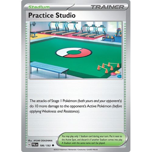 Practice Studio (186/193) [SV02: Paldea Evolved] - PokéBox Australia