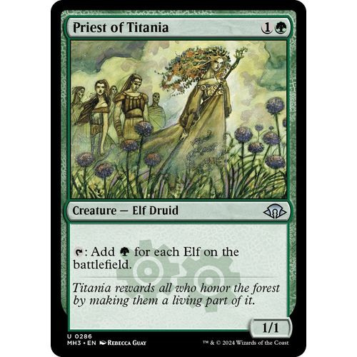 Priest of Titania (286) [Modern Horizons 3] - PokéBox Australia