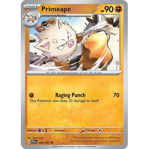 Primeape (046/091) [SV: Paldean Fates] - PokéBox Australia