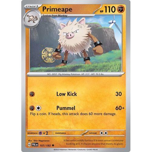 Primeape (107/193) [SV02: Paldea Evolved] - PokéBox Australia