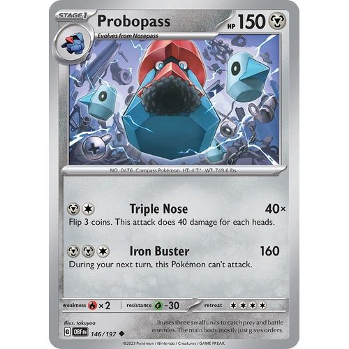 Probopass (146/197) [SV03: Obsidian Flames] - PokéBox Australia