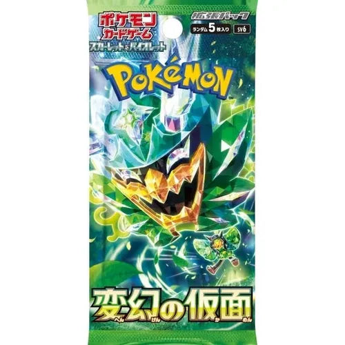 Mask Of Change SV6 Booster Pack - Japanese Pokémon TCG - PokéBox Australia