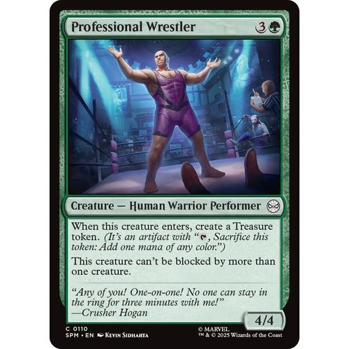 Professional Wrestler (110) (Marvel's Spider - Man) - PokéBox Australia