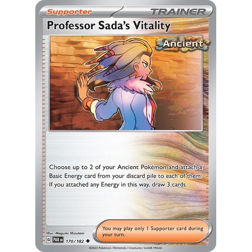 Professor Sada's Vitality (170/182) [SV04: Paradox Rift] - PokéBox Australia