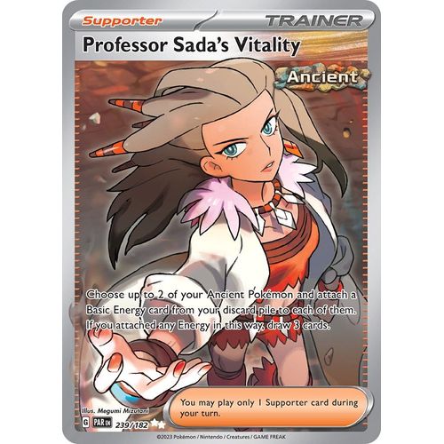 Professor Sada's Vitality (239/182) [SV04: Paradox Rift] - PokéBox Australia