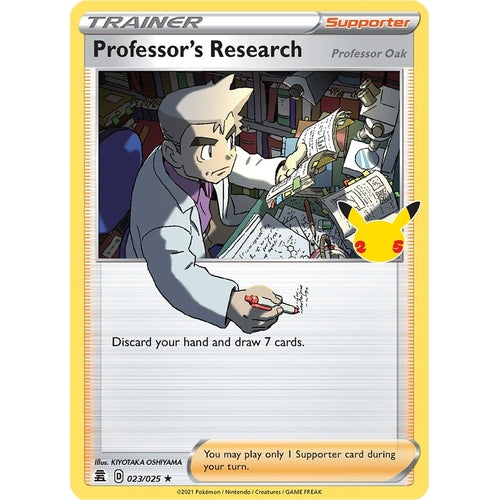 Professor's Research (023/025) (Celebrations) - PokéBox Australia