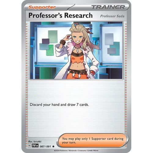 Professor's Research (087/091) [SV: Paldean Fates] - PokéBox Australia