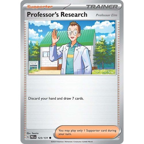 Professor's Research [Professor Elm] (123/131) [SV: Prismatic Evolutions] - PokéBox Australia