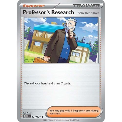 Professor's Research [Professor Rowan] (124/131) [SV: Prismatic Evolutions] - PokéBox Australia