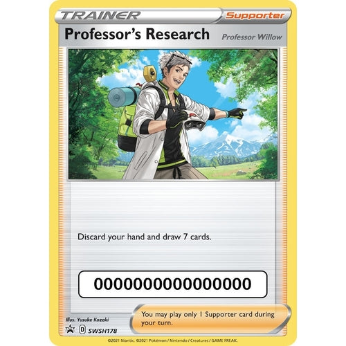 Professor's Research - SWSH178 (with Pokemon Go Code) (SWSH178) (SWSH: Sword & Shield Promo Cards) - PokéBox Australia