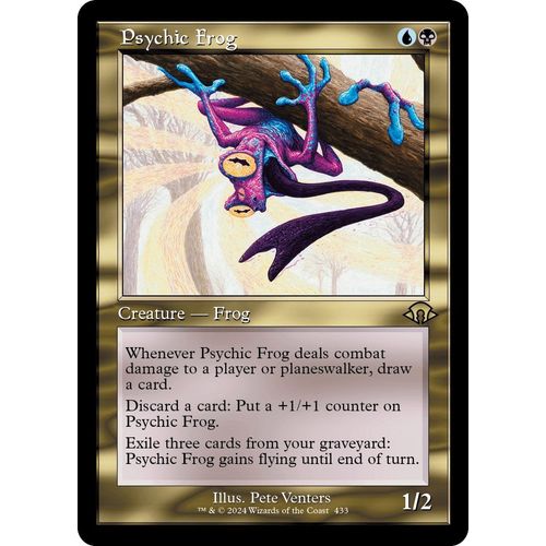 Psychic Frog (Retro Frame) (433) [Modern Horizons 3] - PokéBox Australia