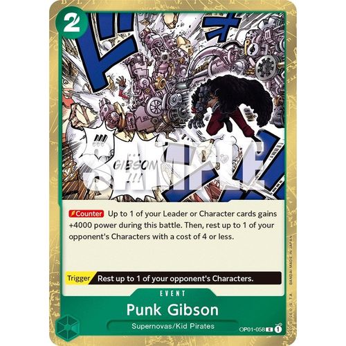 Punk Gibson (OP01 - 058) [Romance Dawn] - PokéBox Australia