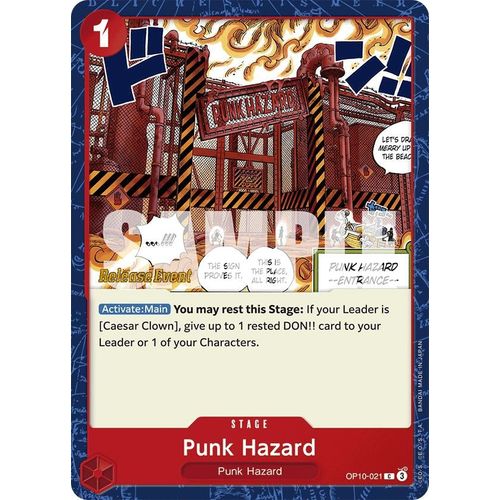 Punk Hazard (OP10 - 021) [Royal Blood Release Event Cards] - PokéBox Australia
