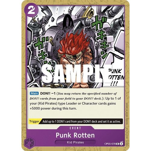 Punk Rotten (OP05 - 078) [Awakening of the New Era] - PokéBox Australia