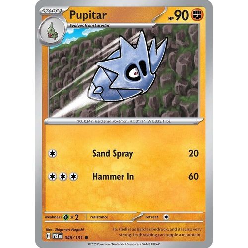 Pupitar (048/131) [SV: Prismatic Evolutions] - PokéBox Australia