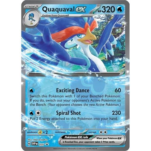 Quaquaval ex - 035 (035) (SV: Scarlet & Violet Promo Cards) - PokéBox Australia