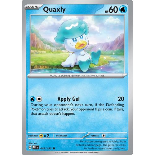 Quaxly (049/193) [SV02: Paldea Evolved] - PokéBox Australia
