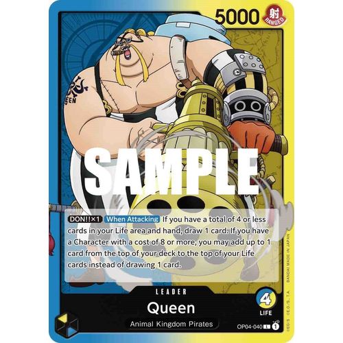 Queen (040) (OP04 - 040) [Kingdoms of Intrigue] - PokéBox Australia
