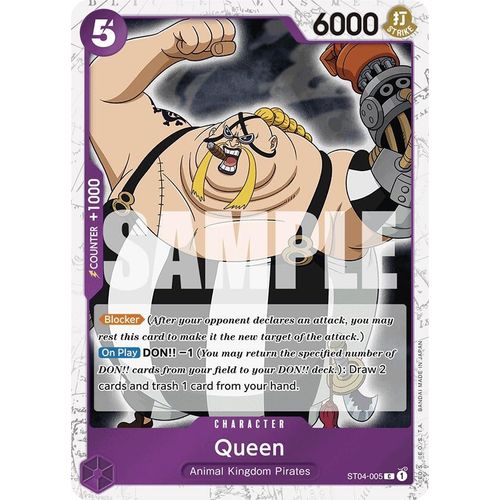 Queen (Jolly Roger Foil) (ST04 - 005) [Premium Booster - The Best - ] - PokéBox Australia