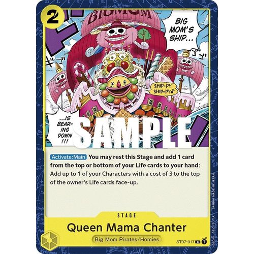 Queen Mama Chanter (ST07 - 017) [Starter Deck 7: Big Mom Pirates] - PokéBox Australia