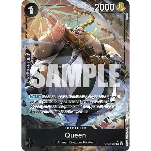 Queen (Parallel) (OP08 - 080) [Two Legends] - PokéBox Australia