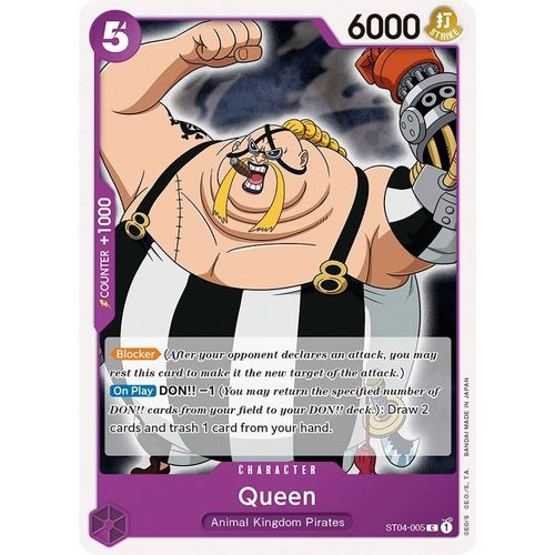 Queen (ST04 - 005) [Starter Deck 4: Animal Kingdom Pirates] - PokéBox Australia