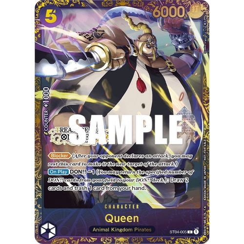 Queen (Treasure Cup) (ST04 - 005) [One Piece Promotion Cards] - PokéBox Australia