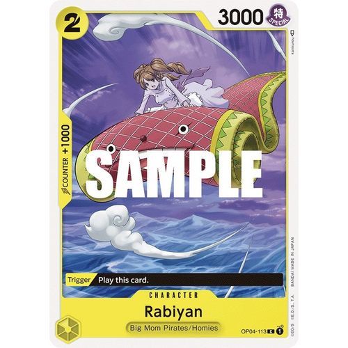 Rabiyan (OP04 - 113) [Kingdoms of Intrigue] - PokéBox Australia