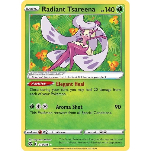 Radiant Tsareena (016/195) (SWSH12: Silver Tempest) - PokéBox Australia