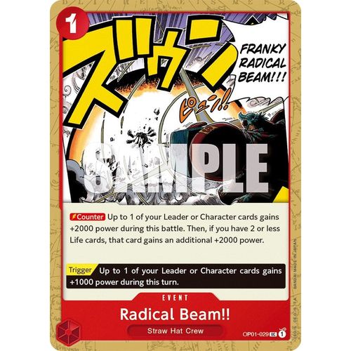 Radical Beam!! (OP01 - 029) [Romance Dawn] - PokéBox Australia