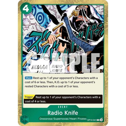 Radio Knife (OP10 - 041) [Royal Blood] - PokéBox Australia