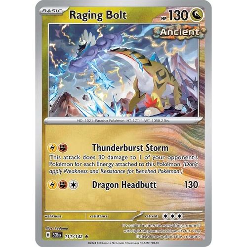 Raging Bolt (111/142) [SV07: Stellar Crown] - PokéBox Australia