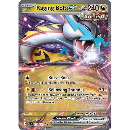 Raging Bolt ex (123/162) [SV05: Temporal Forces] - PokéBox Australia