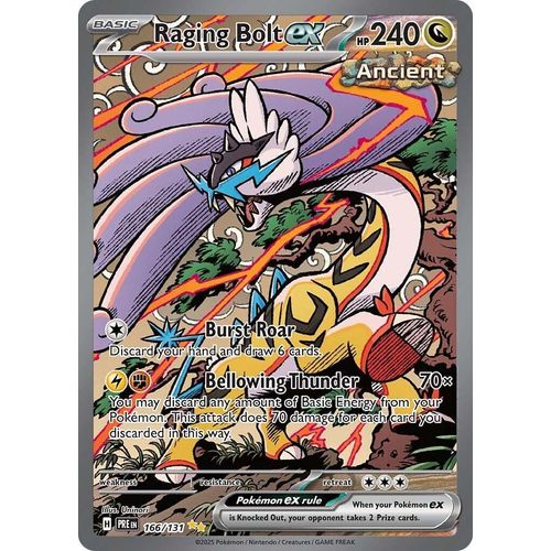 Raging Bolt ex (166/131) [SV: Prismatic Evolutions] - PokéBox Australia