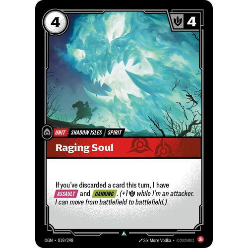 Raging Soul (019/298) (Origins) - PokéBox Australia